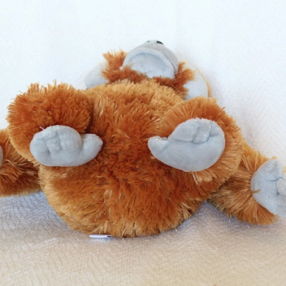 Aurora Destination Wild Republic Orangutan Stuffed toy Animal Plush Seated monke